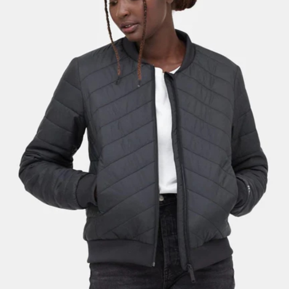 Tentree Cloud Shell Bomber Jacket